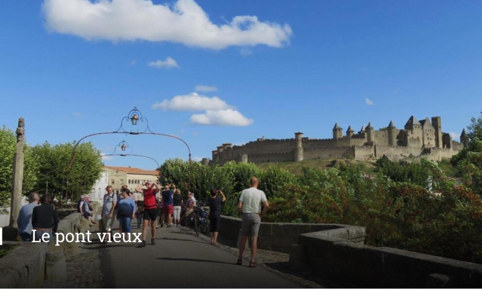 Les Iris Leilighet Carcassonne Eksteriør bilde
