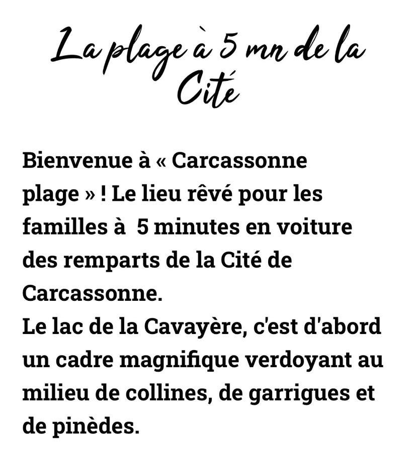 Les Iris Leilighet Carcassonne Eksteriør bilde